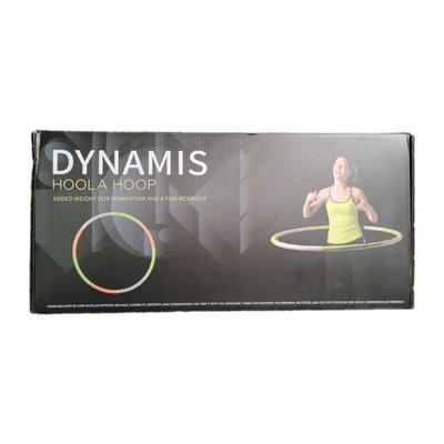 NEW Box Dynamis Weighted Hoola Hoop Adult Ab Workout 3 pound lb