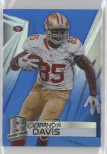 2014 Panini Spectra Blue Prizm 48/49 Vernon Davis #93 0af