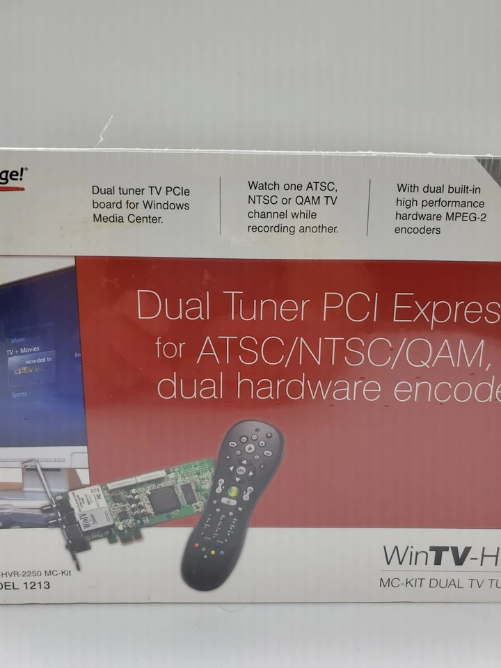 Hauppauge WinTV HVR-2250 MC-KIT 1213 New Sealed - Image 3 of 4