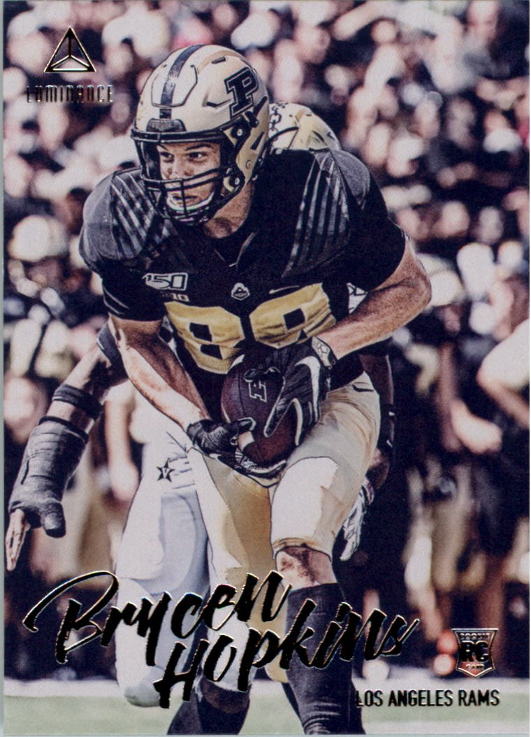 Brycen Hopkins #149 2020 Panini Luminance Football Rookie Luminance