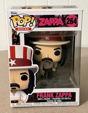 Funko Pop! Rocks: Frank Zappa #264 figurina in vinile - nuova con scatola - cappello zio Sam