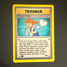 Misty's Wish Gym Challenge 108/132 Trainer First Edition Pokemon TCG on eBay