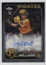 2024 Topps Chrome Rookie Auto Alika Williams #RA-AWI Auto 04zk