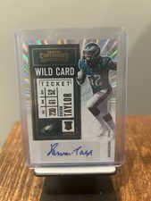 2020 Panini Contenders Wild Card Ticket Davion Taylor #283 Ticket Stub (AU, RC)