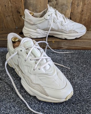 Adidas Ozweego Bliss Creme Beige Herren Sportschuhe UK 8,5 FX6029 Chunky Sneaker