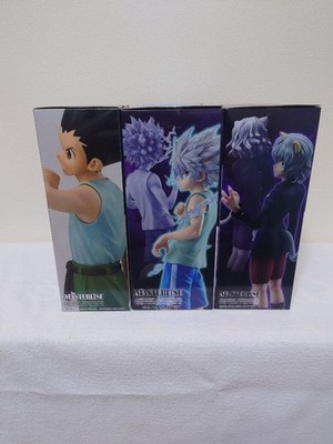 Hunter x Hunter Ichiban Kuji Figure Set Gon Killua Pitou A D E