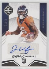 2019 Panini Limited Rookie Auto 31/99 Juwann Winfree #226 Auto v1x