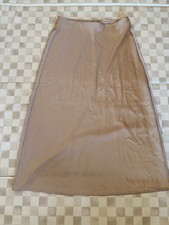 Rachel Zoe Women's champagne Satin Skirt Size 10