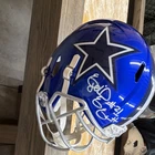 Ezekiel Elliott Dallas Cowboys Autographed Helmet Beckett Authenticated Replica