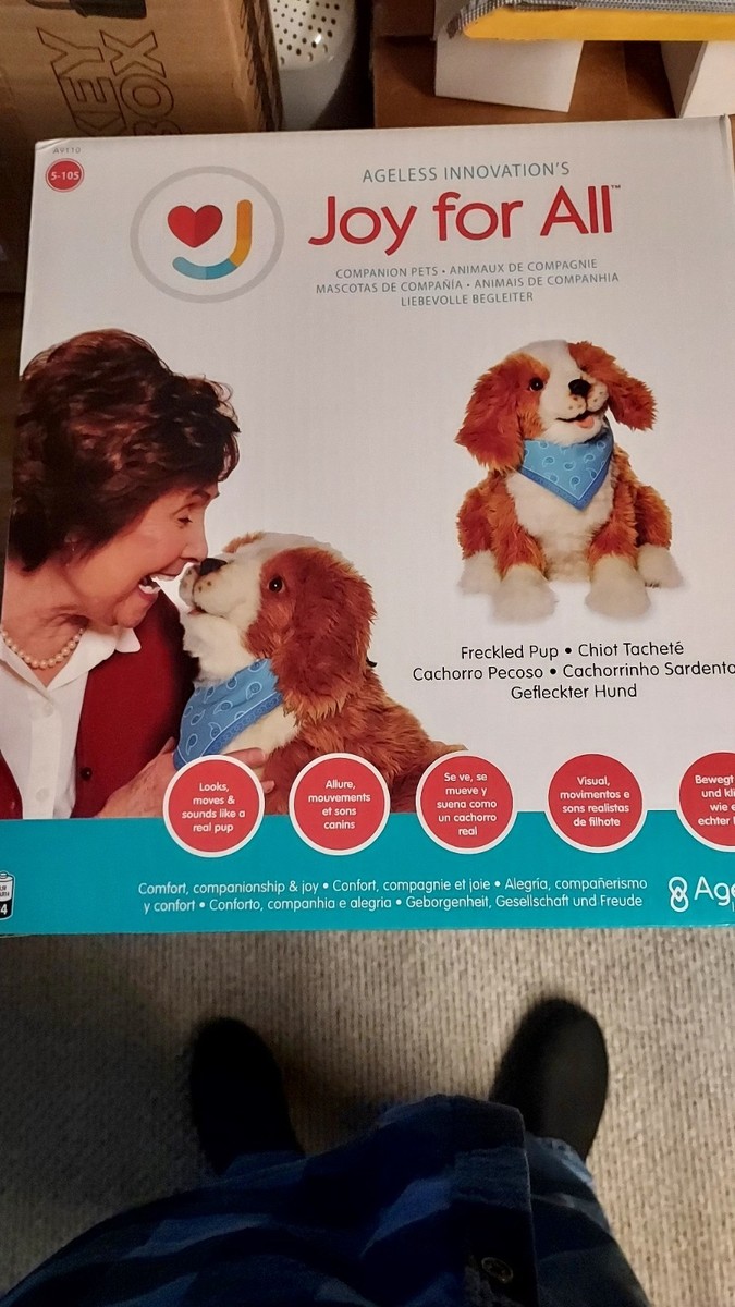 ハスブロ Joy for All コンパニオンペット ゴールデンパップ Joy for All Companion Pet Golden Puppy : delightful companion for