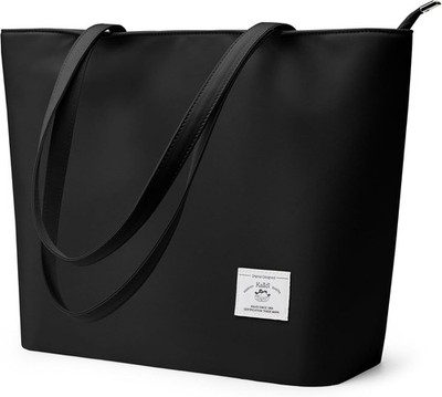 Waterproof Tote Bag with Zipper Lightweight Shoulder Shopper- Work School Travel