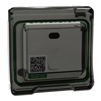 Schneider Electric Mureva Styl WLAN-Repeater mit Adapter IP55 IK07 weiß