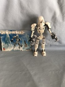 LEGO set 8606 Toa Nuju VINTAGE BIONICLE Toa Metru 100% complete w/ instructions