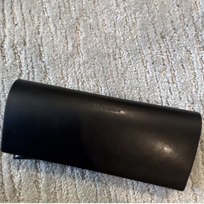 Saint Laurent Black Pouch Case Unisex for Glasses and Sunglasses