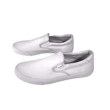 Lugz Clipper Loafers Sneakers Men's 13 Slip On Canvas White Casual Comfort Shoes