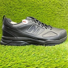 New Balance 623v3 Mens Size 15 4E Black Athletic Leather Training Shoes Sneakers