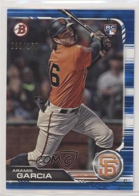 2019 Bowman Blue 82/150 Aramis Garcia #53 Rookie RC 0w7
