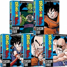 Dragon Ball: Complete Series Seasons 1-5 DVD 25-Disc Box Set-freeshipping