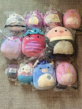 Squishmallow Plush Lot Rare Hard To Find Mixed Sizes Kellytoy Cleanout