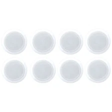 Pyle Home PDIC PRO Max Series 6.5'' Round Flush Mount Ceiling Speakers, 8 Pack