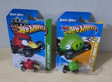 New Sealed Set Hot Wheels Angry Birds Red Bird  Minion Pig HW Imagination 2012