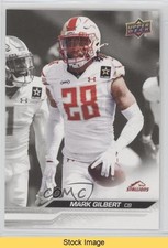 2024 Upper Deck UFL White Mark Gilbert #34 READ 1dz7