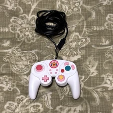 PDP Gaming Princess Peach Wired Fight Pad Pro Controller For Nintendo Switch 