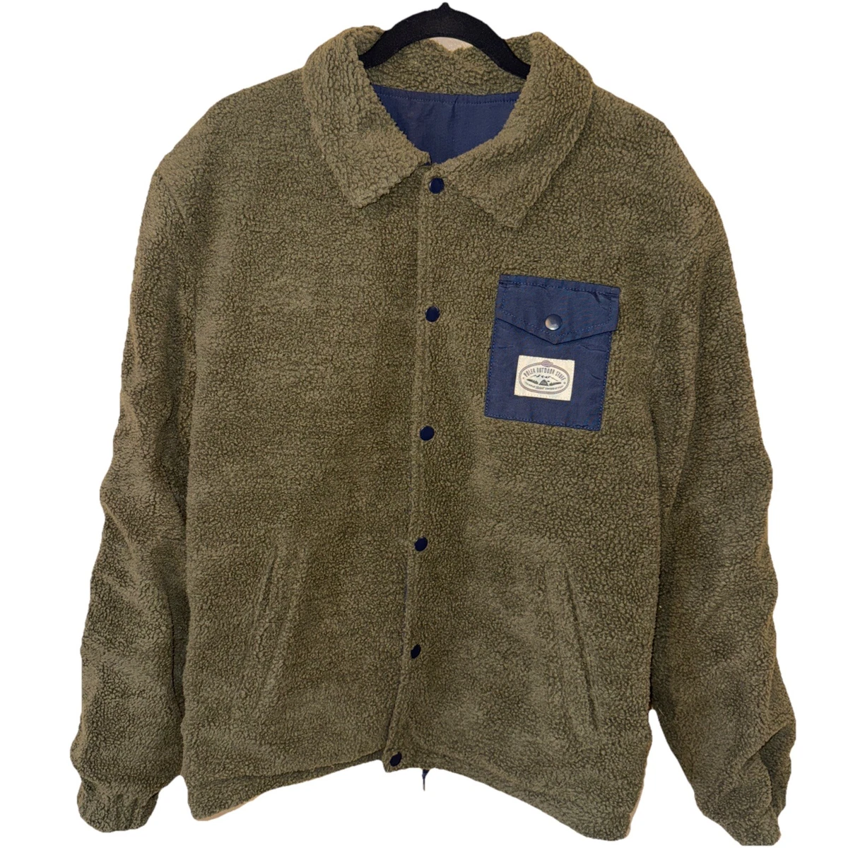 POLER STUFF !!!! Men’s size 10.5 Poler Outdoor Stuff Down Tracker Mens Anorak Coat Hazel Brown main image 4