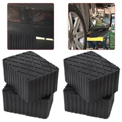 SANHESHUN 4X Gummiklotz Gummiklötze Gummiauflage Gummiteller Hebebühne Satz Mehrere Größen