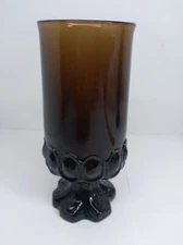 Vintage Franciscan Glass Madeira Smoke Color Ice Tea Glass 6 1/2" MINT