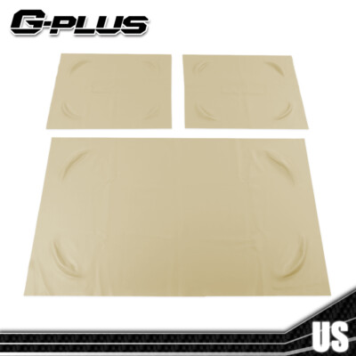 Fit For PRE-2000 DS Golf Cart 1982-2000 3X Club Car Front Seat Cover PU Leather