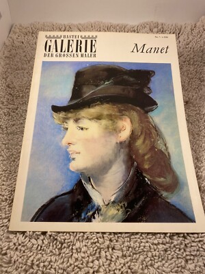 BASTEI GALERIE DER GROSSEN MALER, Manet, Nr. 7 / 4 DM, 1966, Text in German