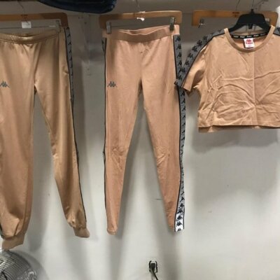 NWT 3pc set KAPPA Sorts & Trousers S