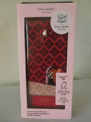 New Kate Spade Tom Jerry X IPhone 11 PRO Magnetic Wrap