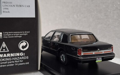 WOW Lincoln Town Car 4-Door 1996 Black 1:43 Premium-X PRD101 IXO