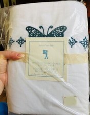 Pottery Barn Kids Windsor Duvet Cover Queen 2 Standard Shams Butterfly 3p New .