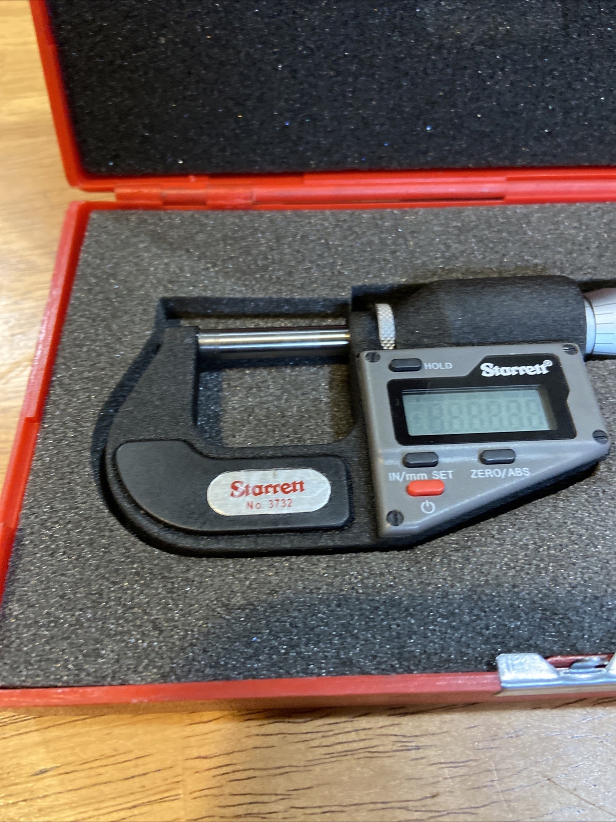 Starrett 01" Digital Micrometer 3732 ST1924450 eBay