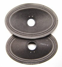 Pair Vintage 5"X7" Paper Cones - Speaker Parts - RW498-1