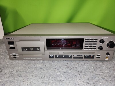 その他 SONY PCM-2300 SONY PCM-2300 Illuminated bay DAT Player Recorder Deck UnTEST | eBay