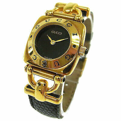 gucci vintage gold watch