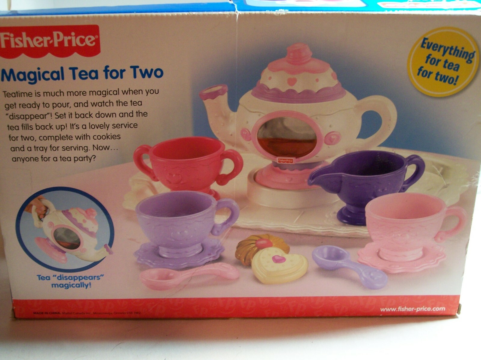 fisher price magical tea set