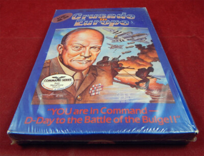 Atari XL: Crusade in Europe - Microprose 1984 *New*