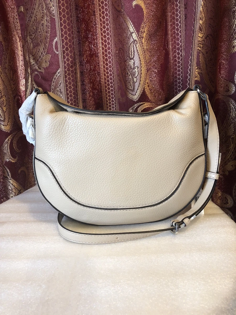 New Marc Jacobs The Small Drifter Leather.Crossbody Messenger Bag Sandstone