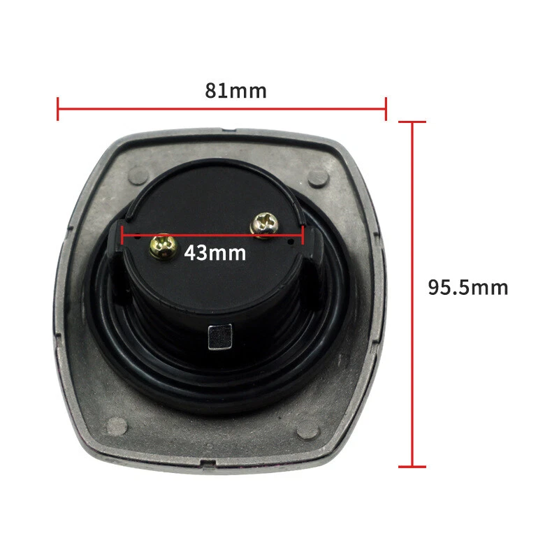 Tapa del tanque de combustible de gasolina para Suzuki GS650 GS750 GS850 GS1000 GS300L GS450L GS550L Foto 2 de 4