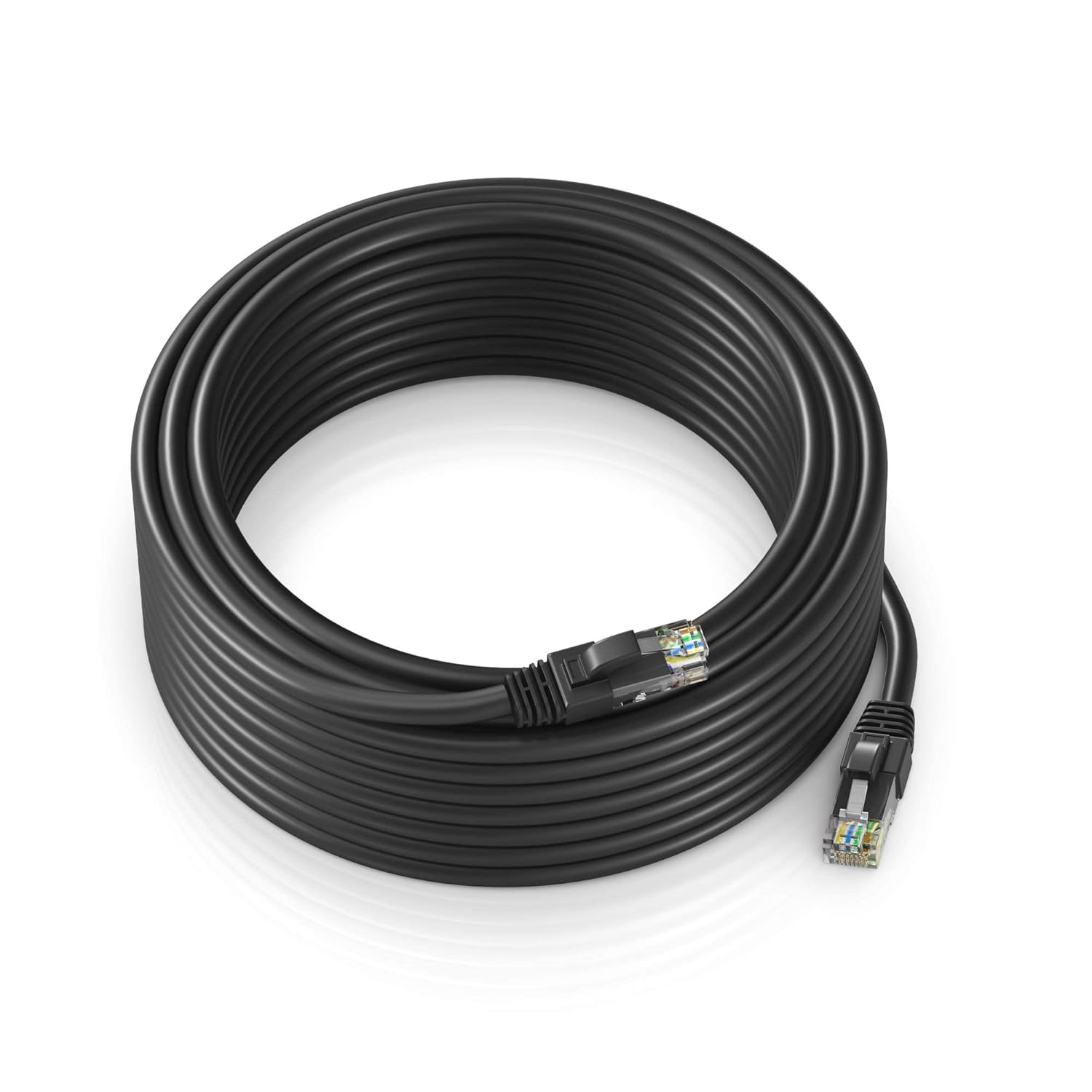 100ft Cat 6 Ethernet Cable - High-Speed LAN Network & Internet Patch Cord-image