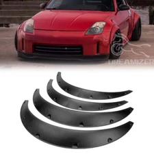 4.5" Extended Fender Flares Wide Body Kit Wheel Arches For Nissan 350Z 370Z