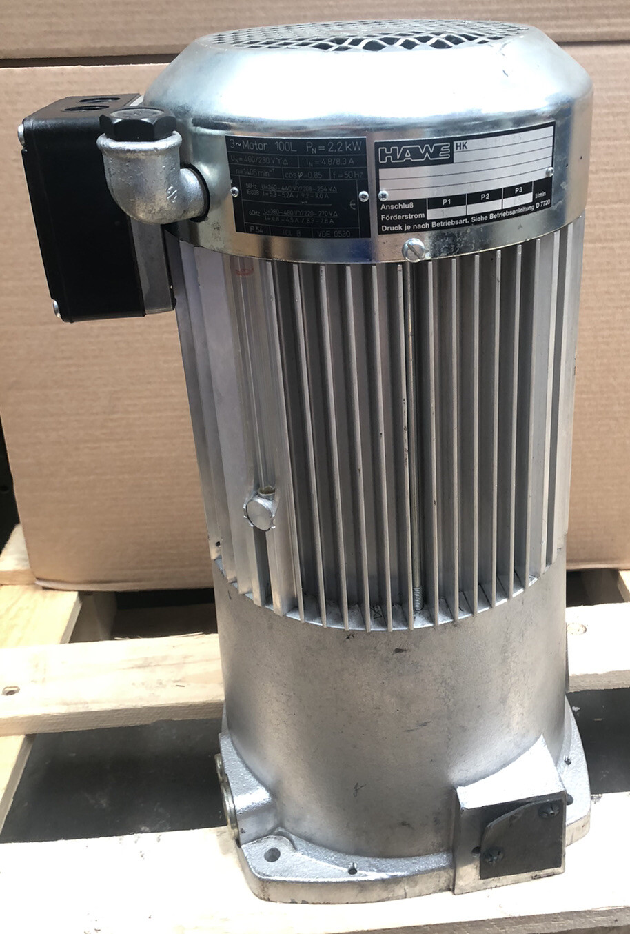 HAWE 2.2kW Compact hydraulic power pack Electric Motor 44/1HH 1.5/6.5 Pump eBay