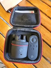 Pivo Pod Silver with Remote and Travel Case - Fast Auto Tracking Phone Silver