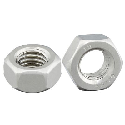Sechskantmutter DIN 934 Edelstahl V2A Sechskant-Mutter Edelstahl-Mutter M3-M12