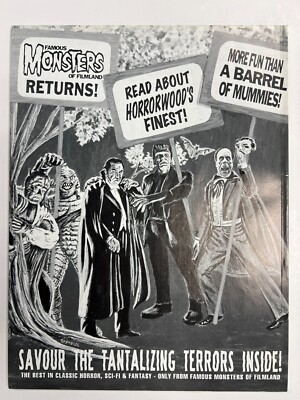 Famous Monsters of Filmland #201 Movieland Classics 1993 | eBay